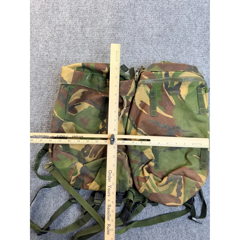 Vintage 1995 Seyntex British Military DPM IRR Rucksack Side Pouches & Yoke Set